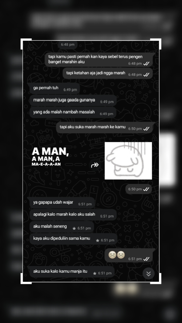 seorang pria, seorang pria, seorang pria