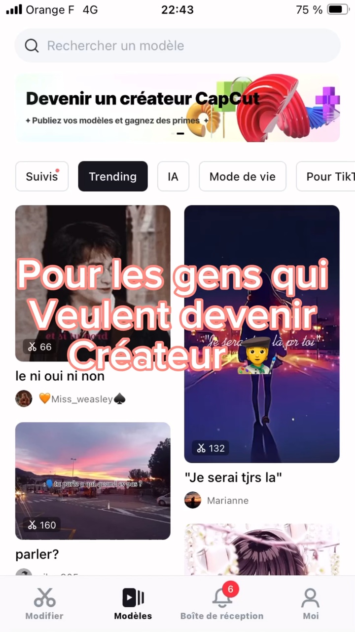Devenir créateur 🧑‍🎨 