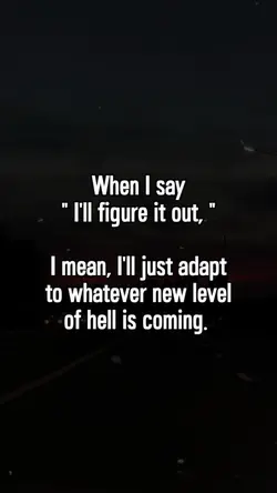 When I say