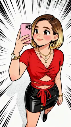 sua foto cartoon