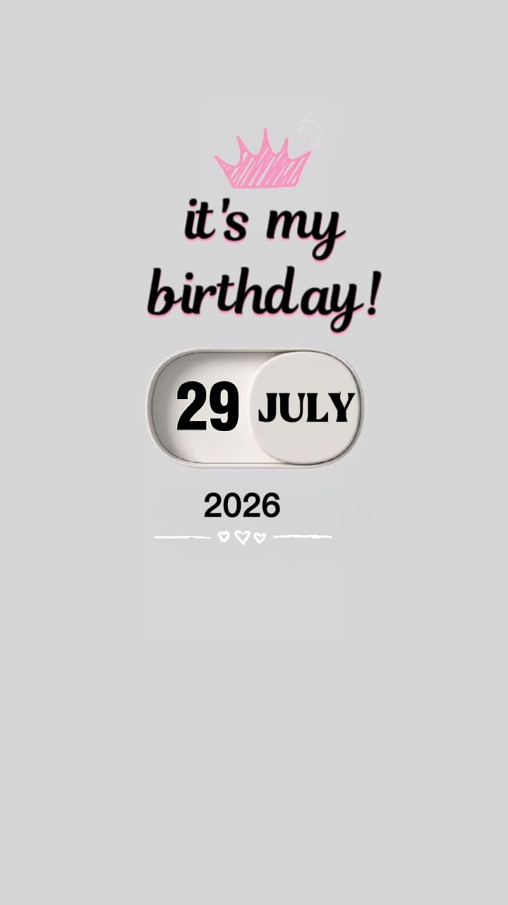 ANIVERSÁRIO 29 DE JULHO 