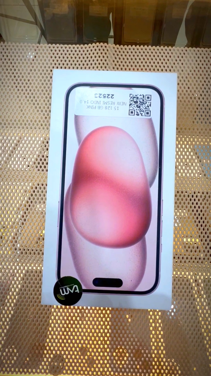 Desempaquetando el iphone 15 