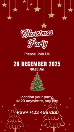 chrismast invitation