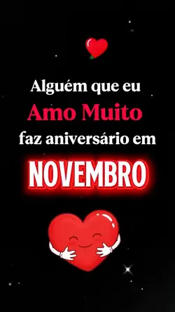 Niver em novembro