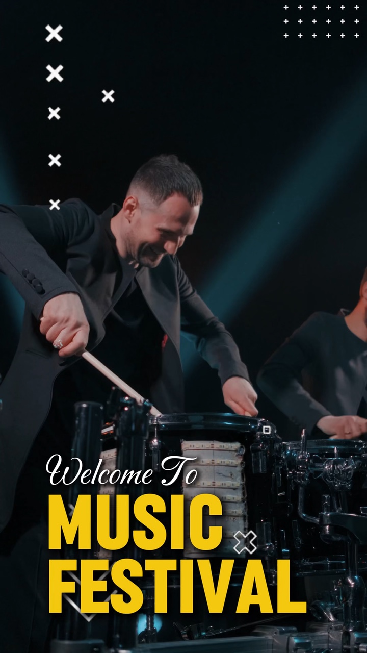Sommer-Musikfestival Tiktok-Stil
