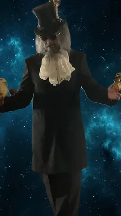 背景が宇宙になるテンプレート