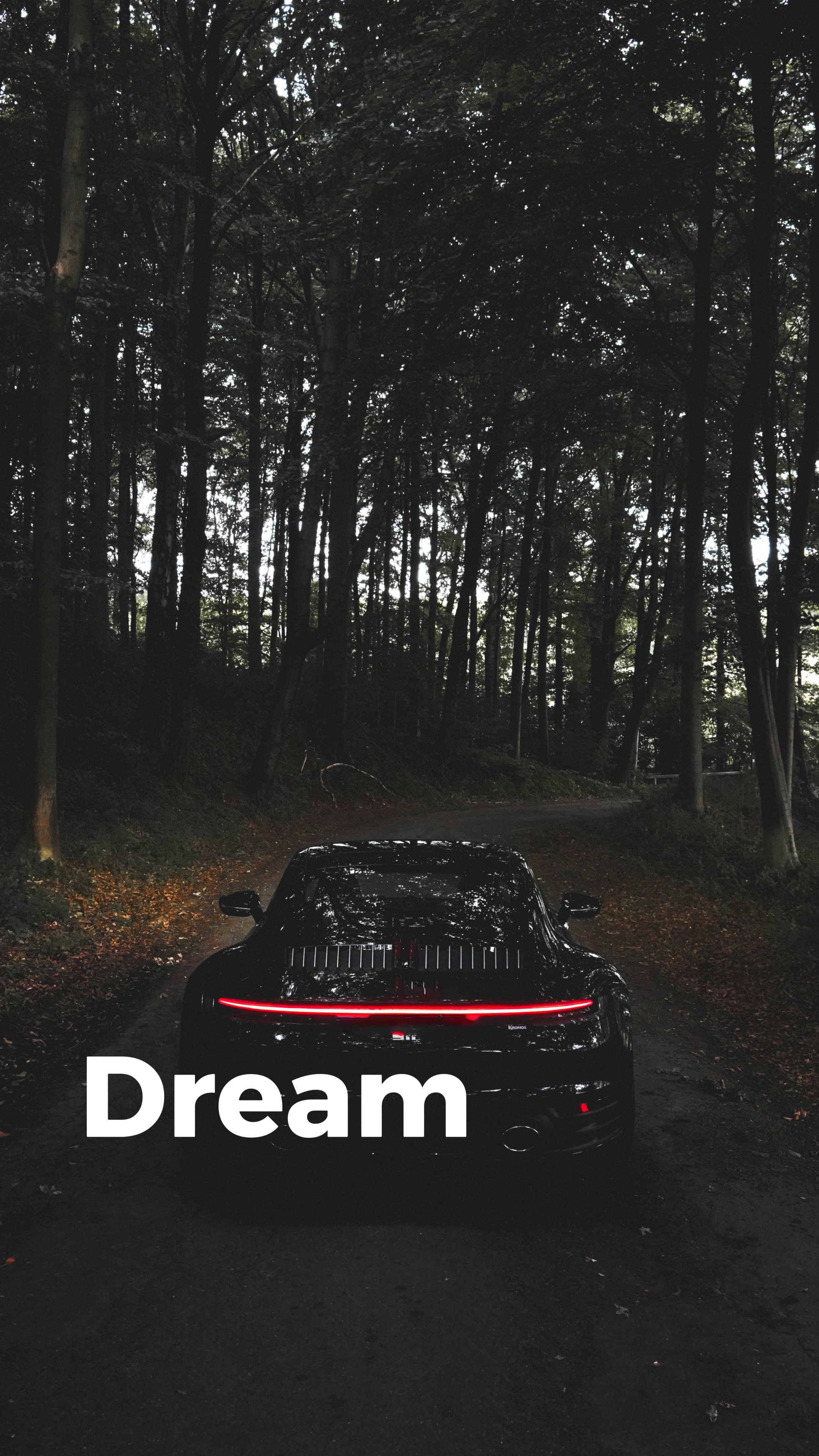 Plantilla de promoción de coche genial de viento oscuro del día del padre