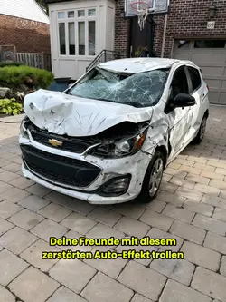 car damage prank