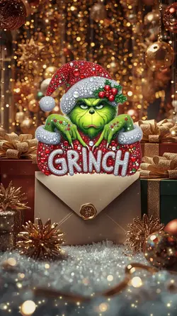 Convite Grinch Natal