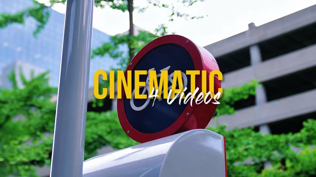 4 Vídeos Cinematográficos 
