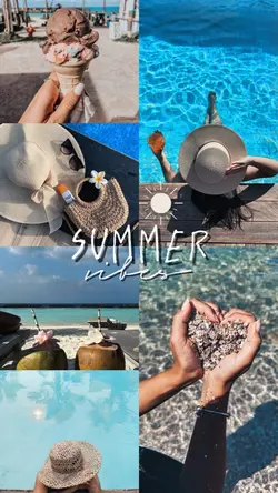 6 pict summer vibes