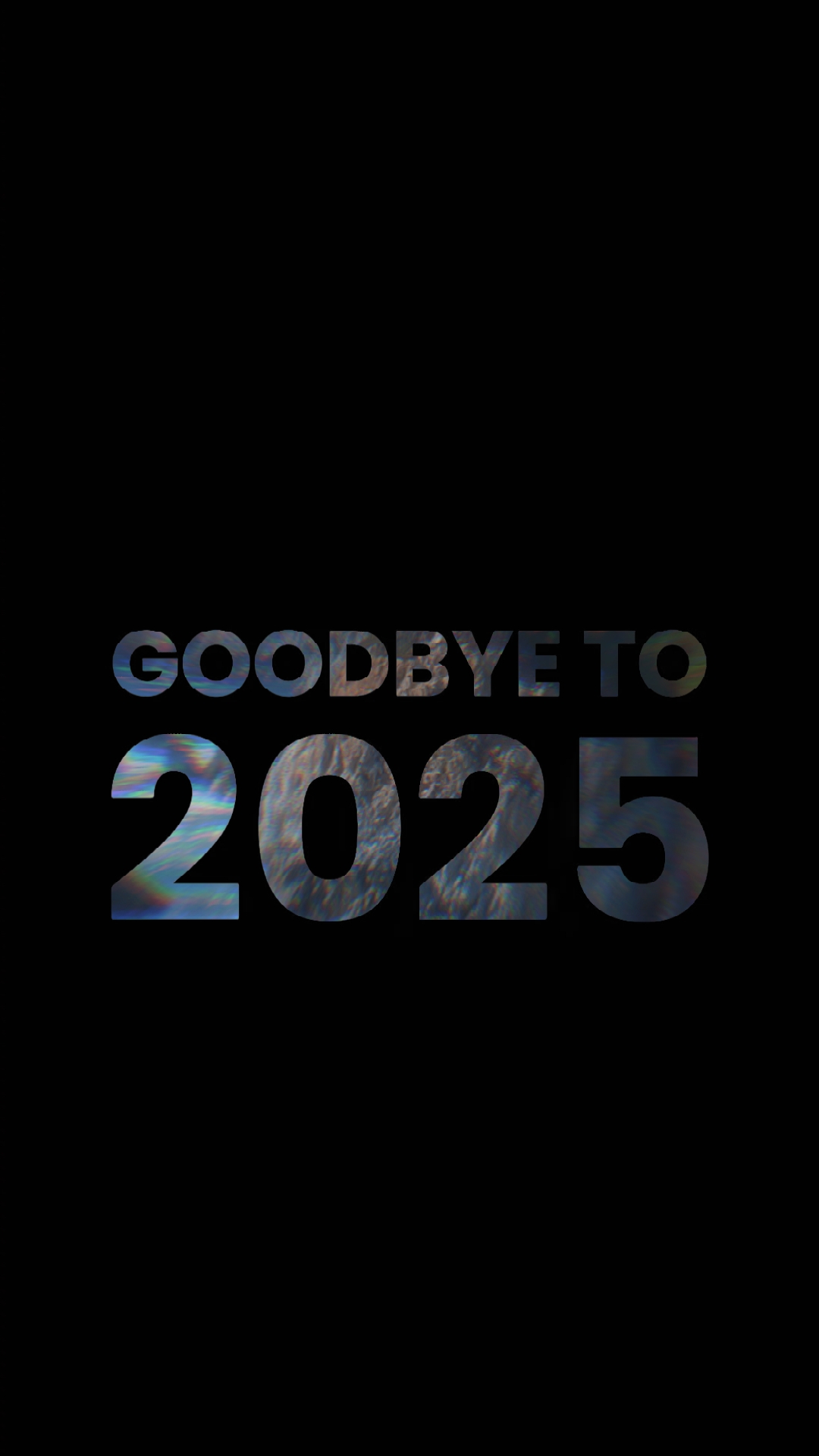 Au revoir à 2025
