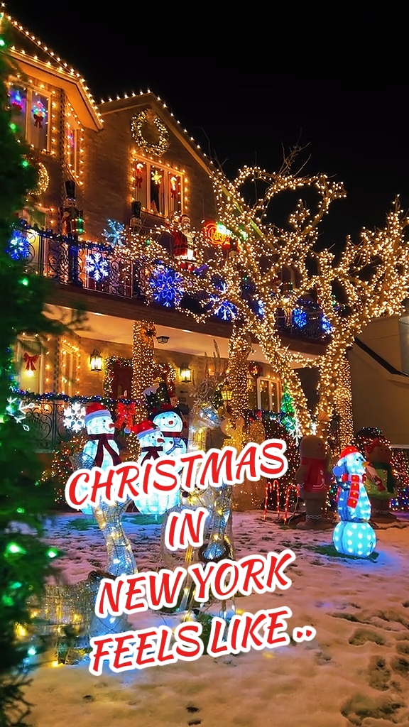Natal parece NYC