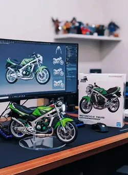 miniatur motor viral