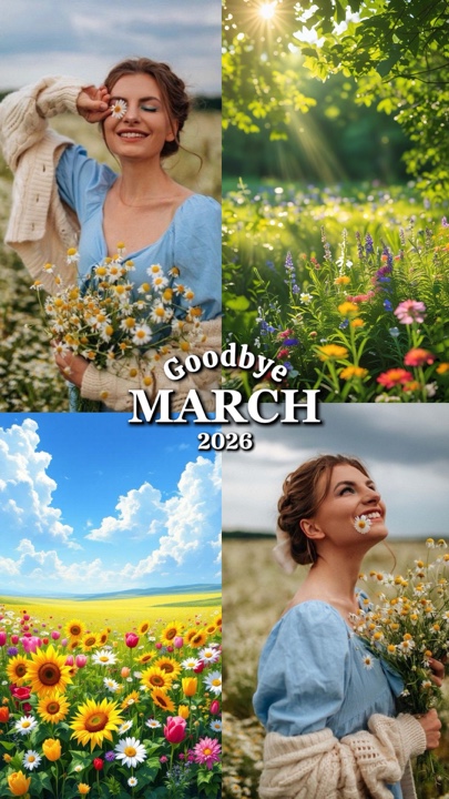Selamat tinggal Maret 2026
