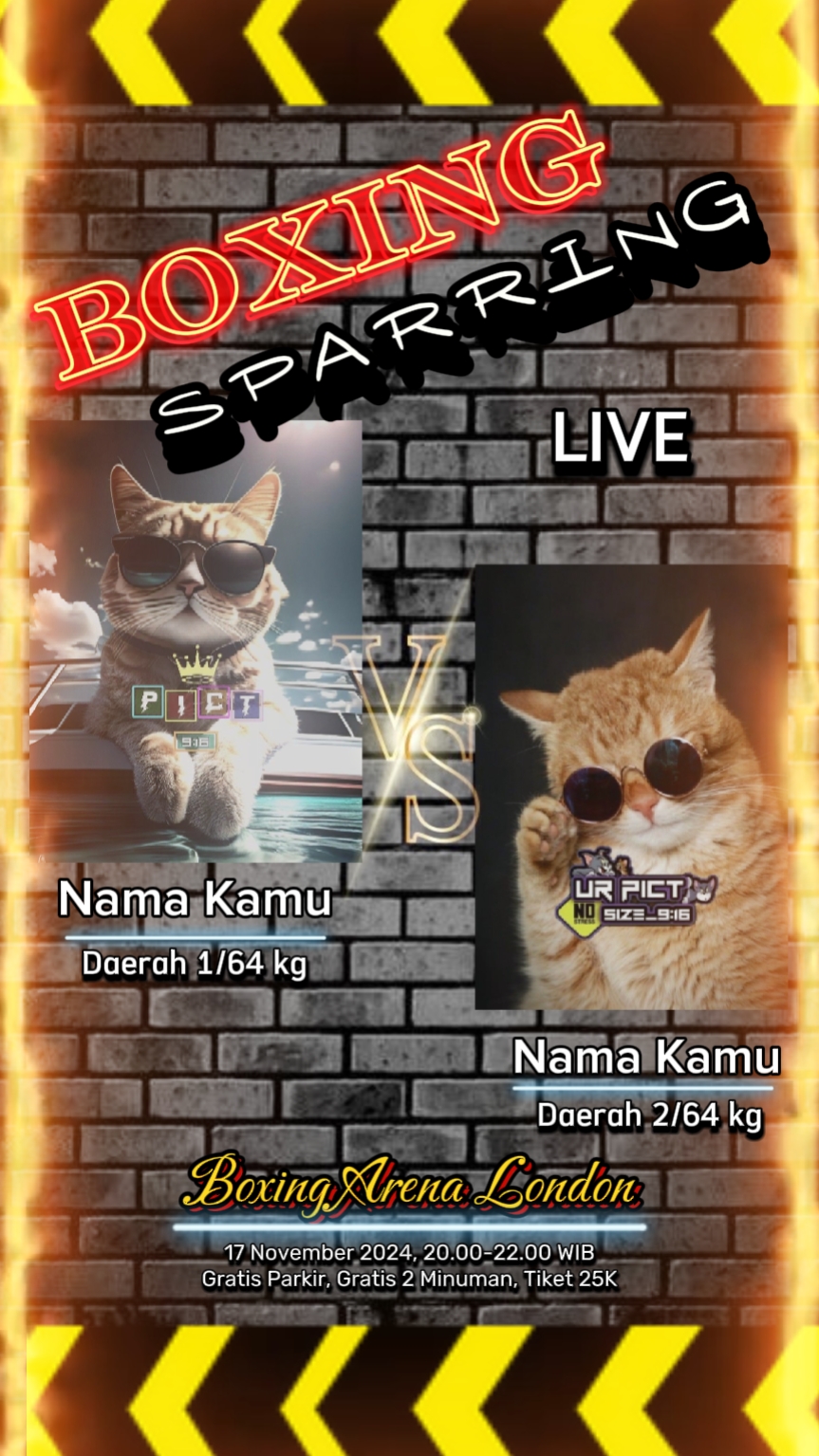 Affiche boxe