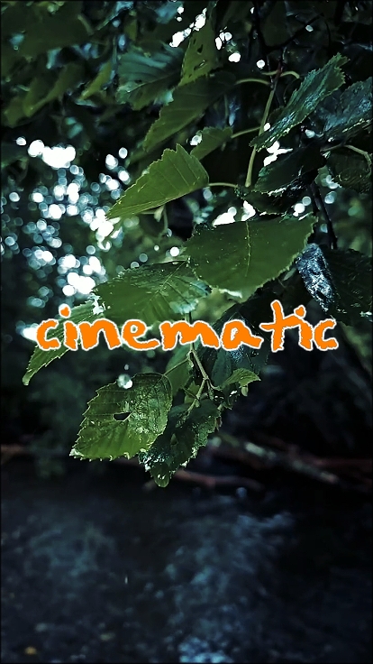 Cinematic 8 video