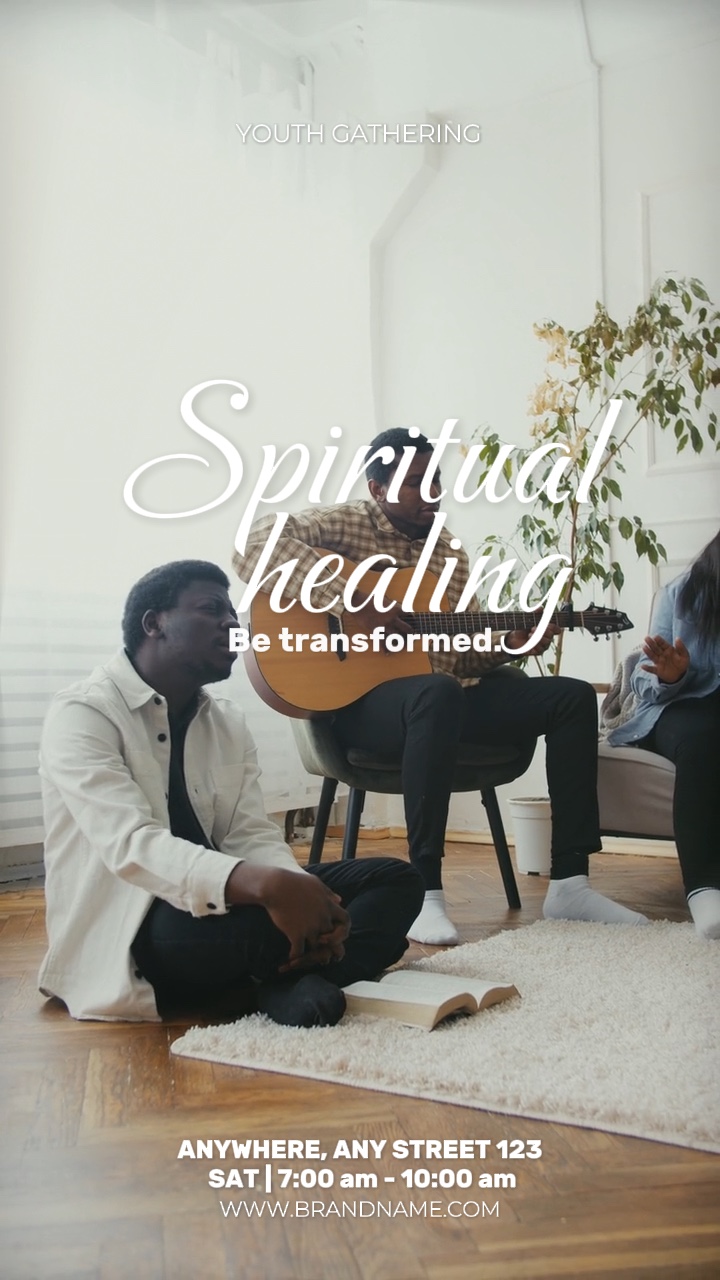 Church Promotion Youth Gathering Minimalist 4 clips