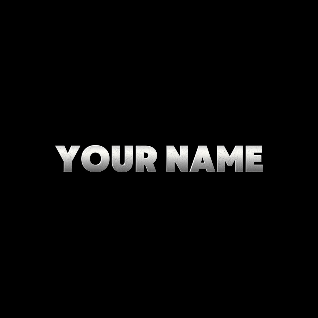 Your name edit