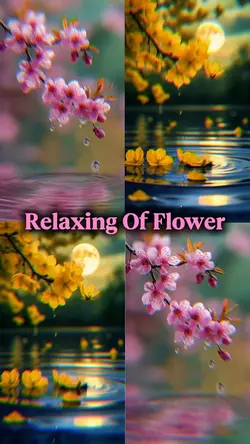 Relaxing of flowers