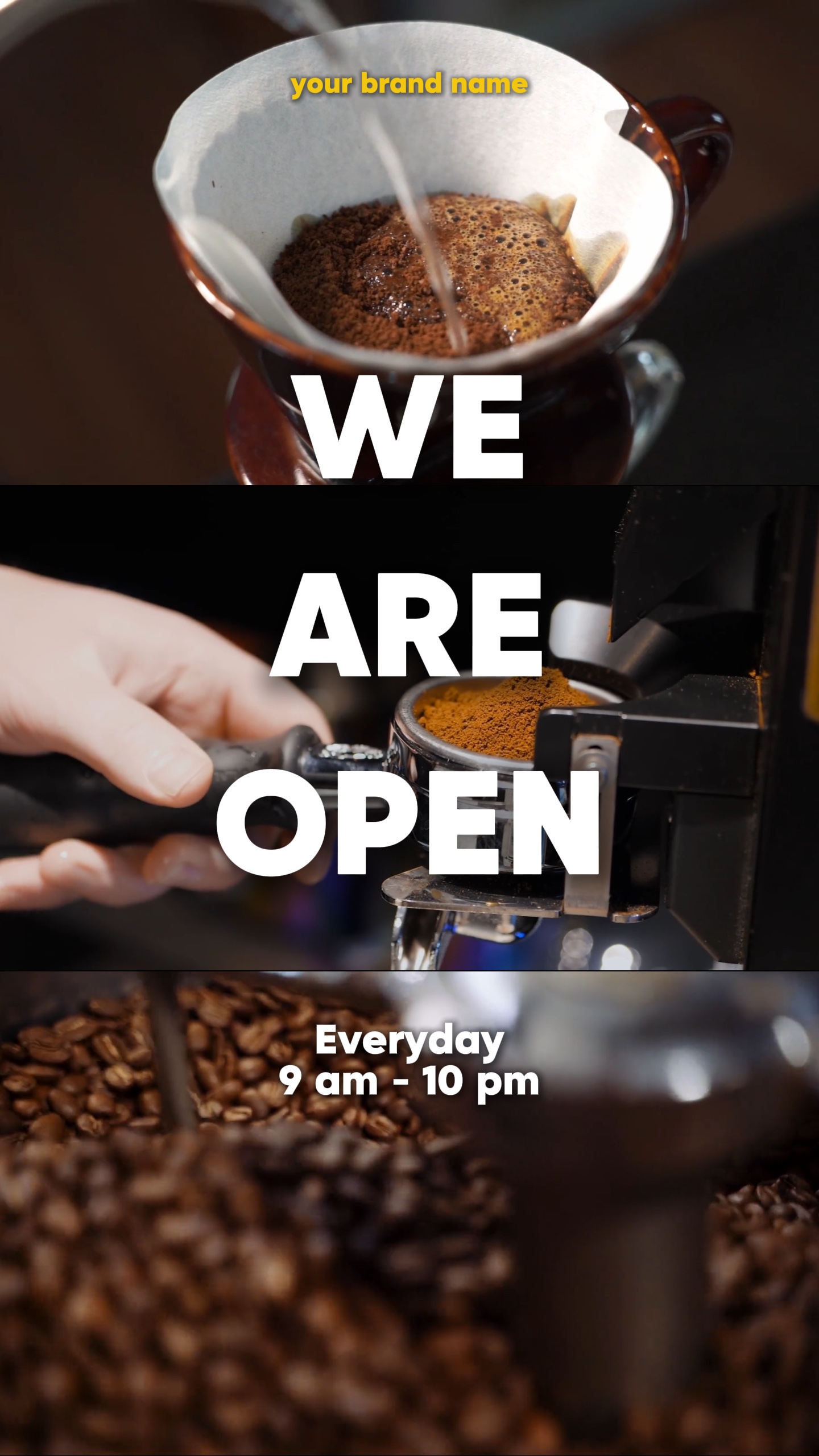 ¡Estamos abiertos!