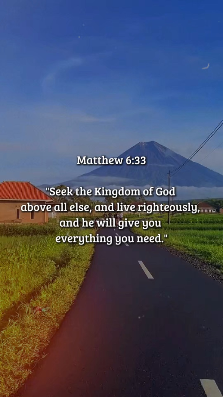 Matthew 6:33