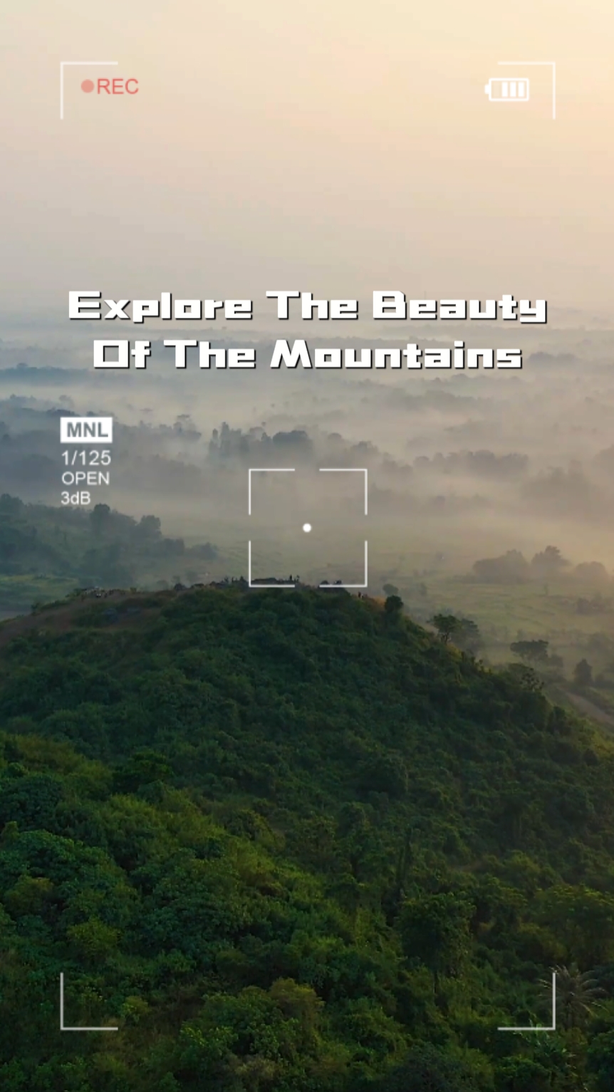 Tiktok Tarzı Hilly Manzaralarını Gösterir