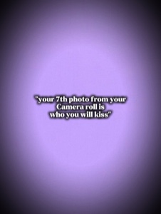 you will kiss