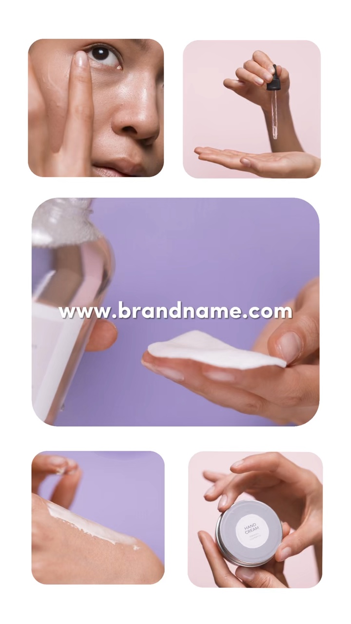 Anuncios de cuidado de belleza