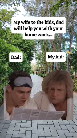 dad will help you