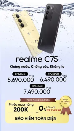 realme C75