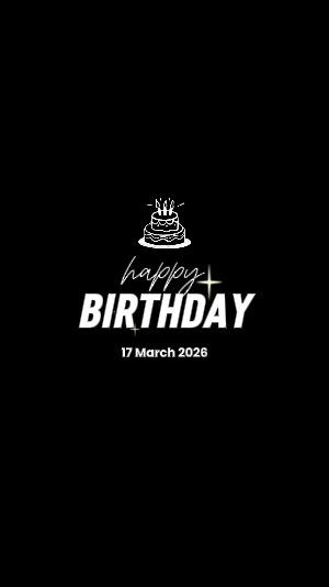 Joyeux anniversaire 