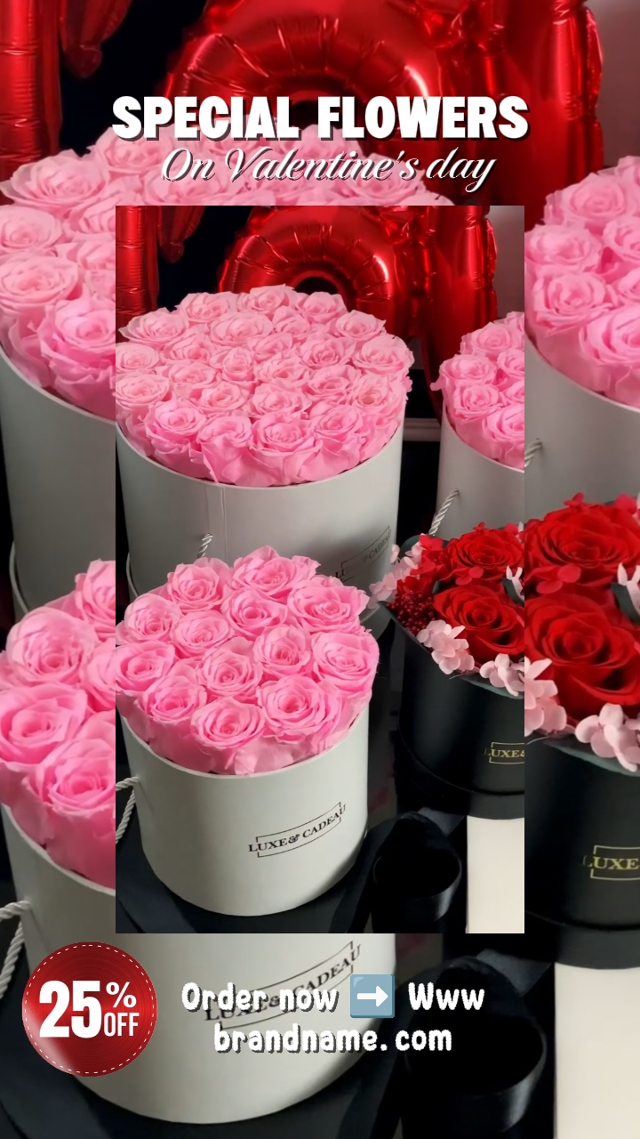 Flowers promo