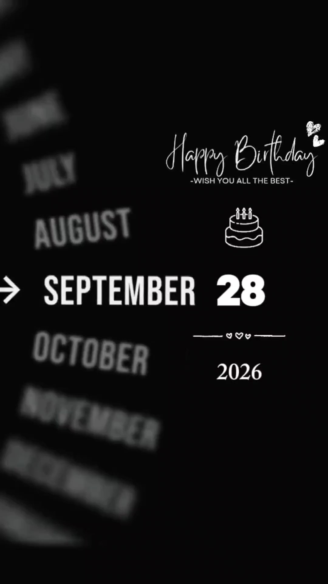 selamat ulang tahun 28 