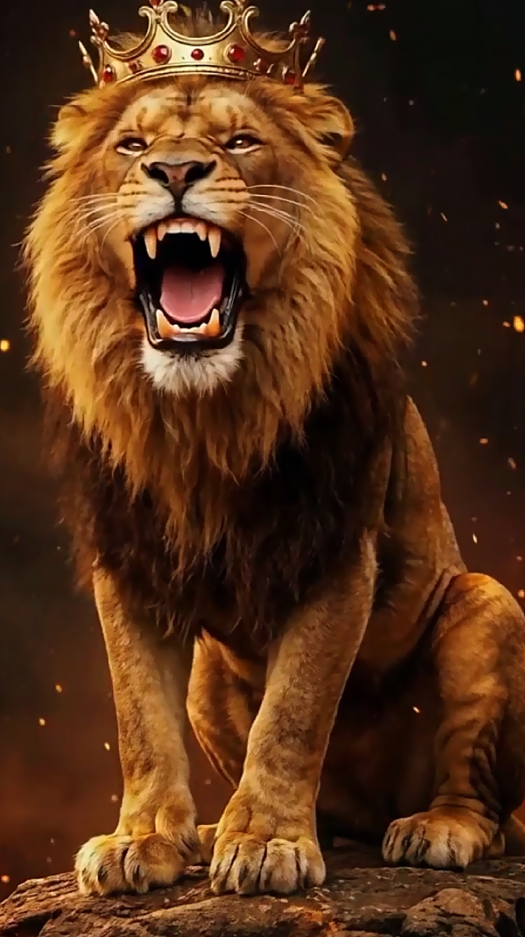 lion king fire ai