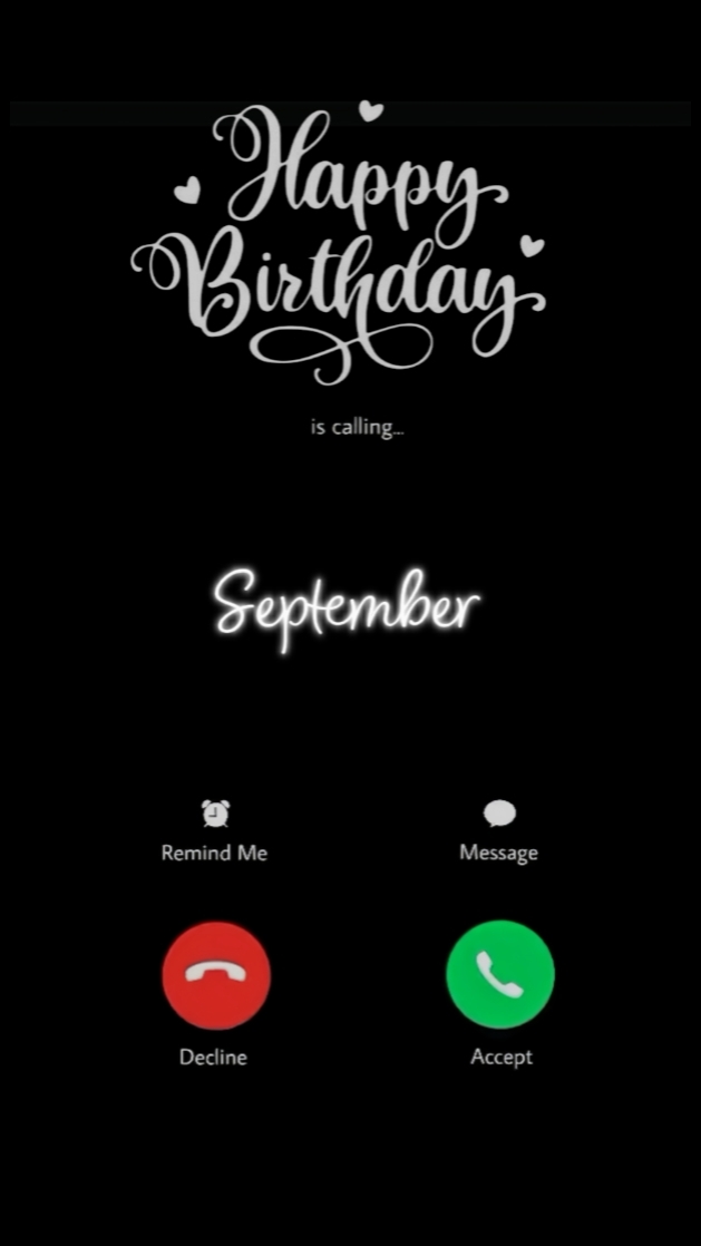 September birthday 
