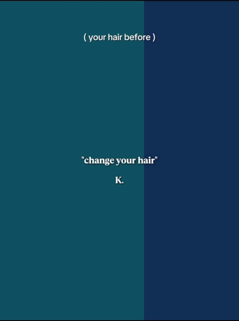 change your hair