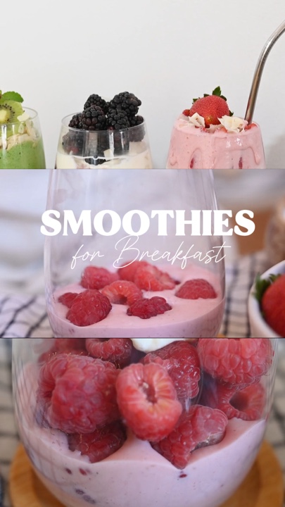 Smoothie 4 café da manhã
