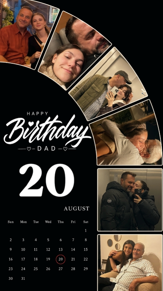 BDAY DAD 20 AUGUST