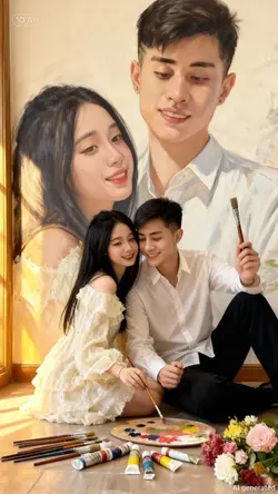 Vẽ tranh AI