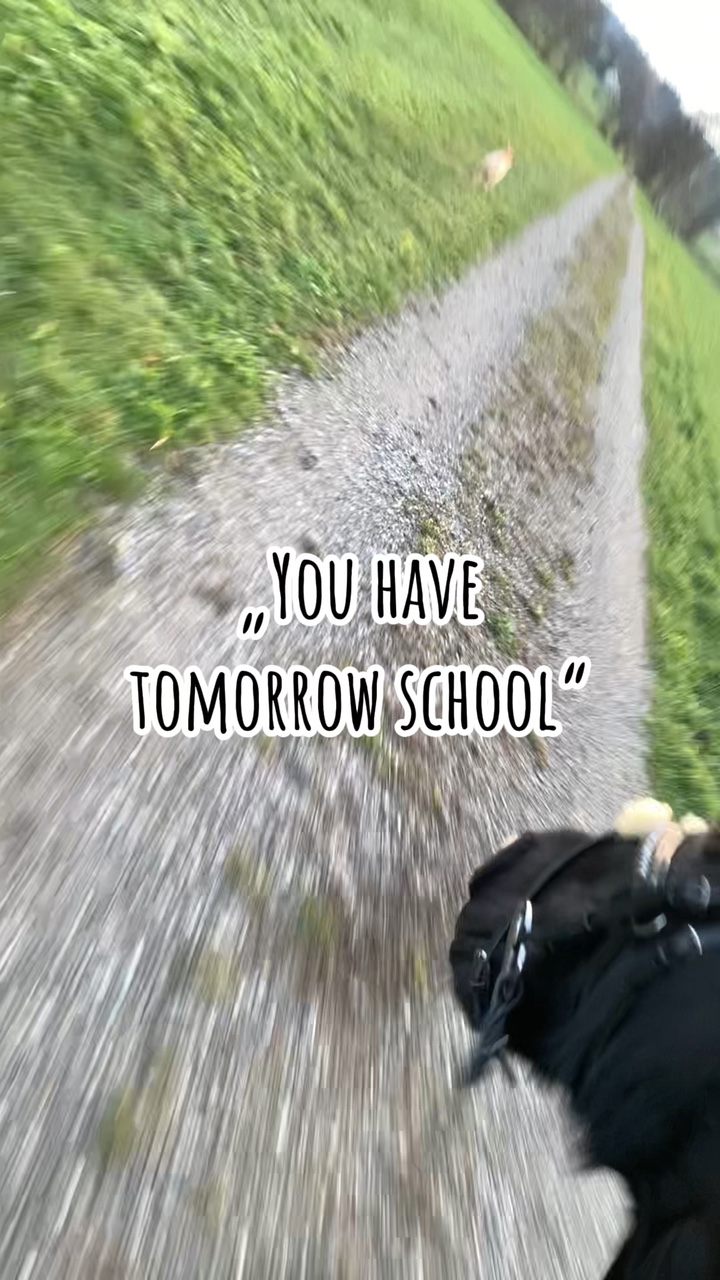 „I wanna run away“