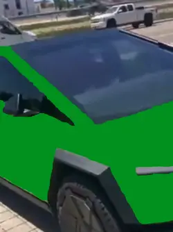 cybertruck Green scr