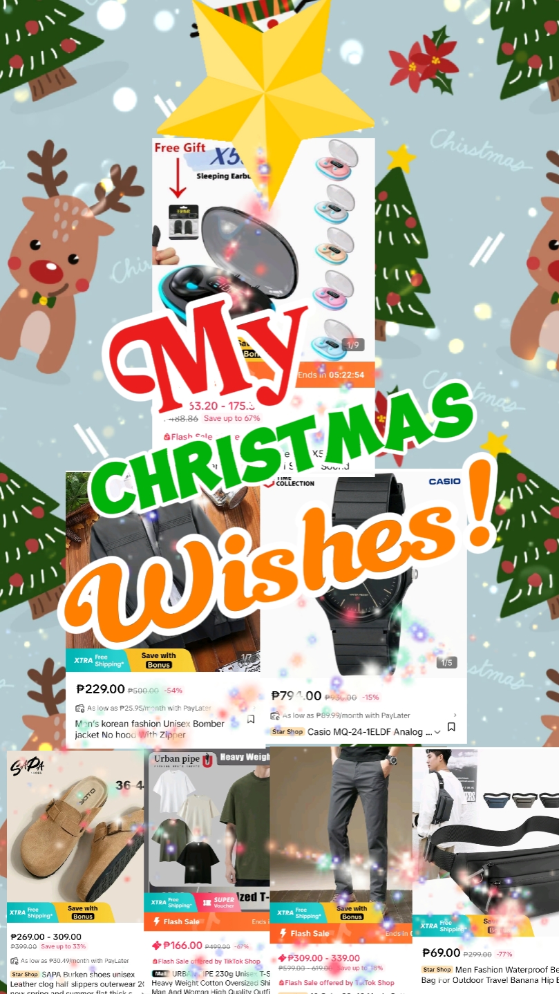 Lista de desejos de Natal 