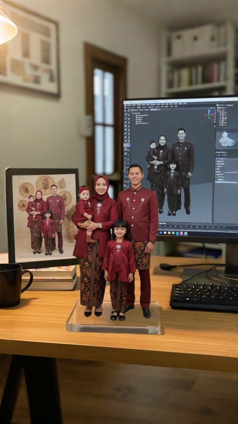 Keluarga Ai 3D