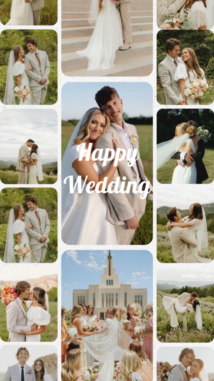 Happy wedding 