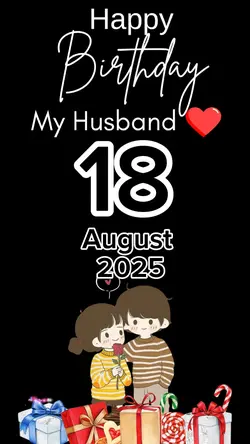 HBD Husband 18August
