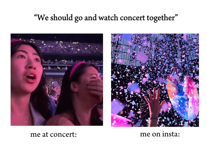 Eu no show