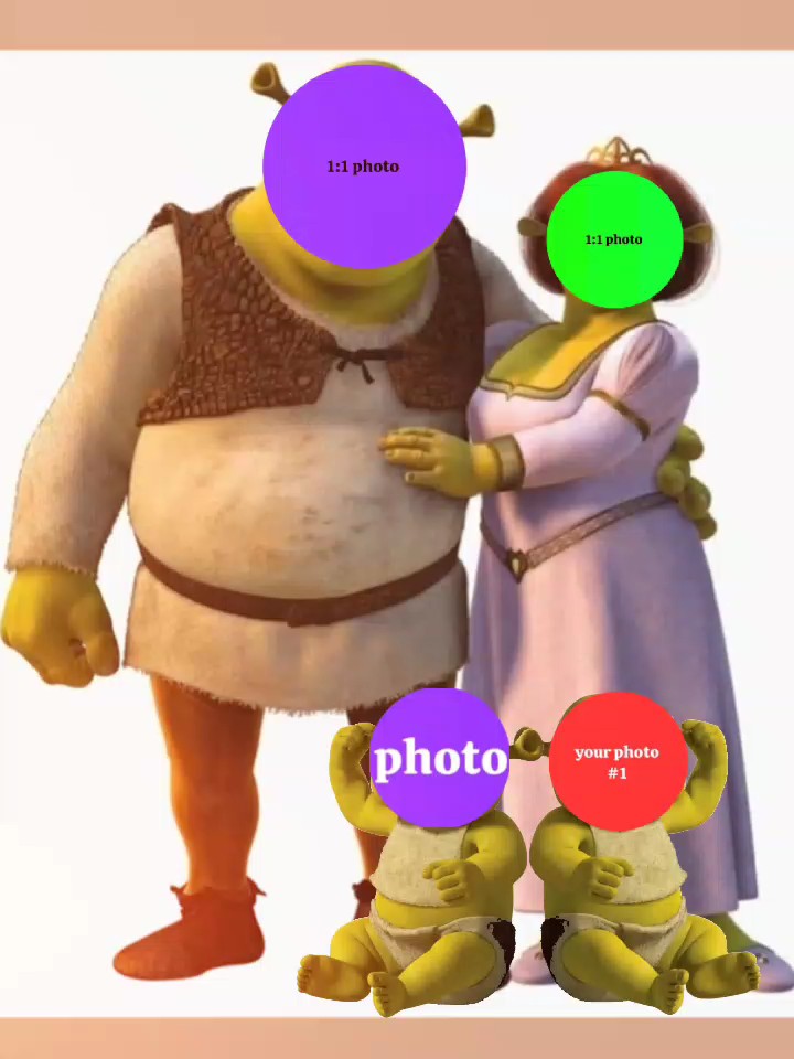 Shrek and twins 