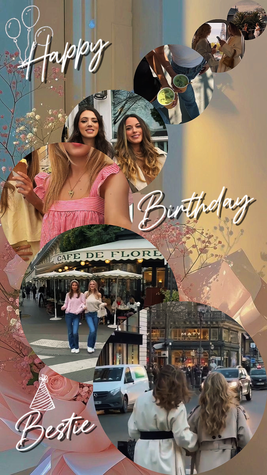 Feliz Aniversário Melhor Amiga