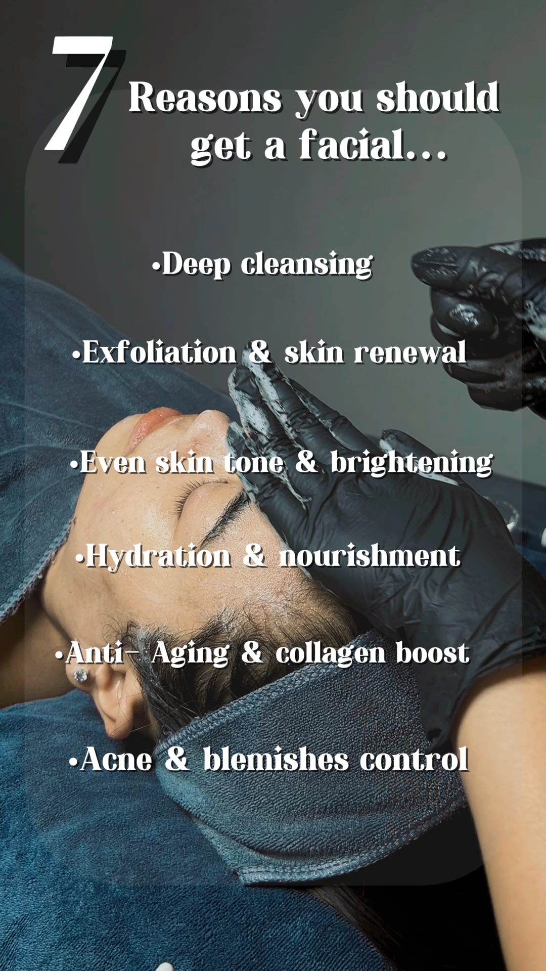 7-Step facial 😌